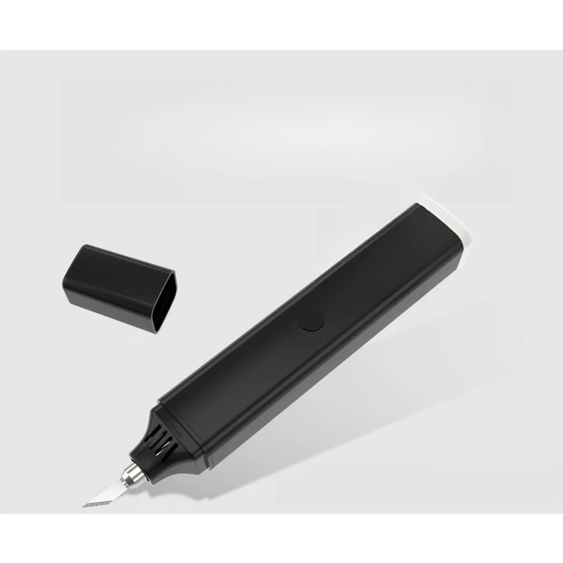 Portable hand-held ultrasonic cutting pen, model cutting plastic leather cutting pen