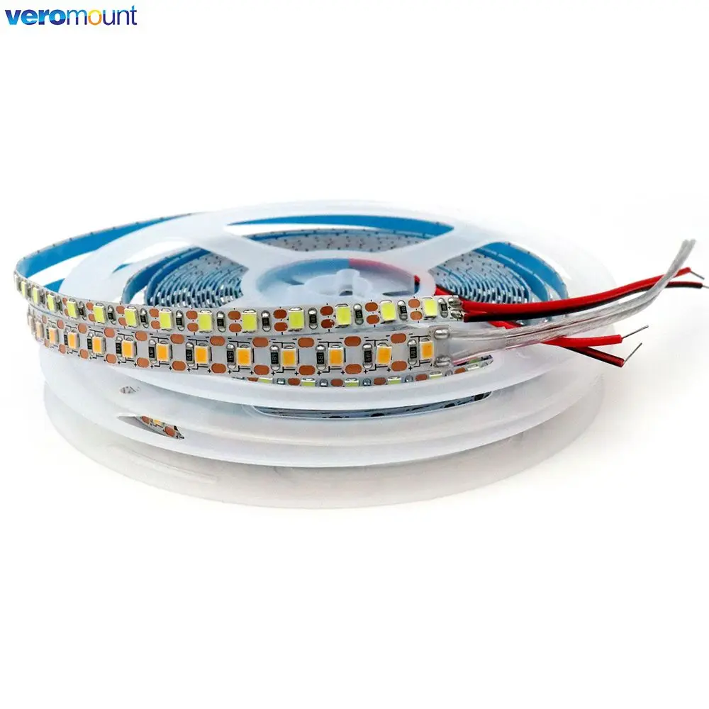 5m 5V DC 2835 LED Strip 60LEDs/m 120LEDs/m 1 LED Per Cut Flexible Tape 5mm 8mm PCB IP20 No Waterproof Warm Natraul Cool White