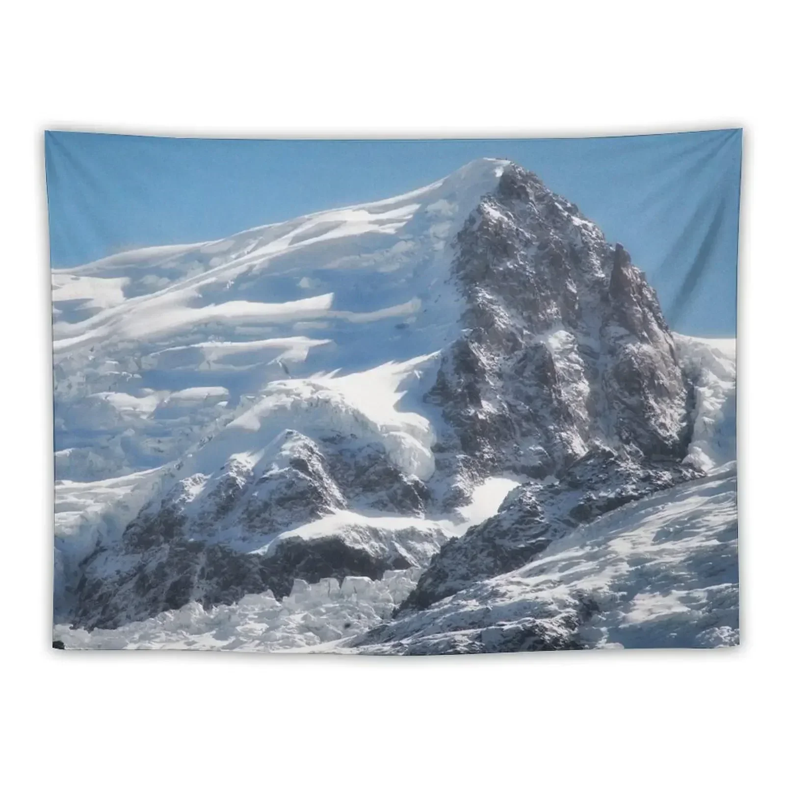 

Mont Blanc du Tacul, Alpes, France Tapestry Aesthetics For Room Decor For Bedroom Room Design Tapestry