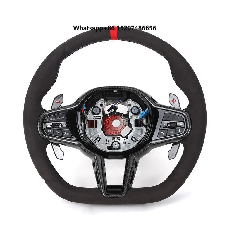 In Stock 2025 LCI Full Steering Wheel for M2 G87 M3 G80 M4 G82 G42 M5 F90 F80 F82 F95 X3M F97 M340i M440i