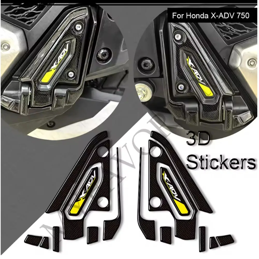 

For Honda X-ADV XADV X ADV 750 Adventure Protector Stickers Decals Body Fender Shell Fairing Handguard Windshield 2025