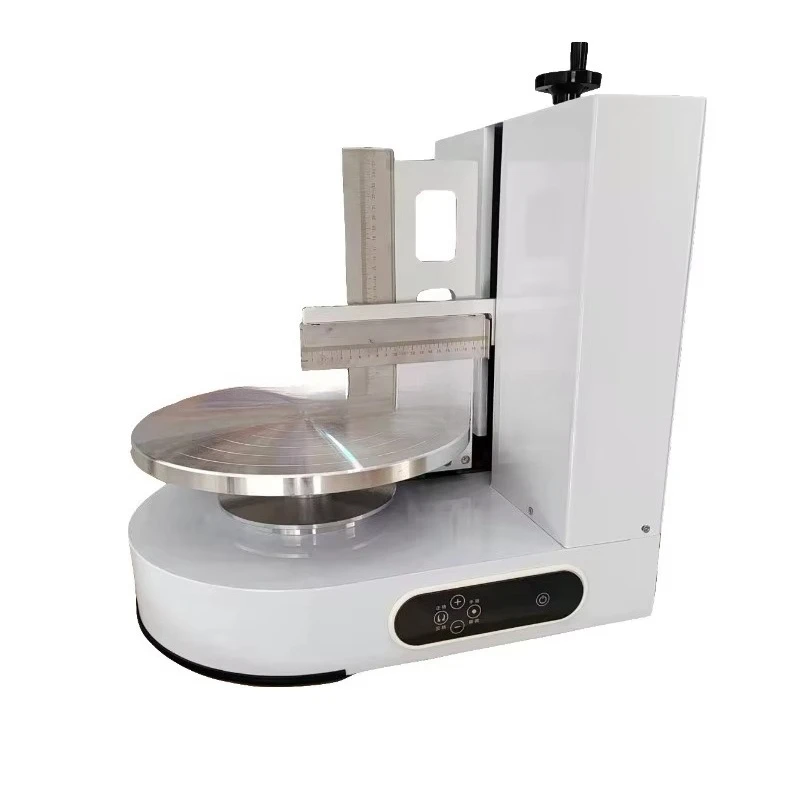 

Cheap small model round birthday cake cream icing decorating machine promotion