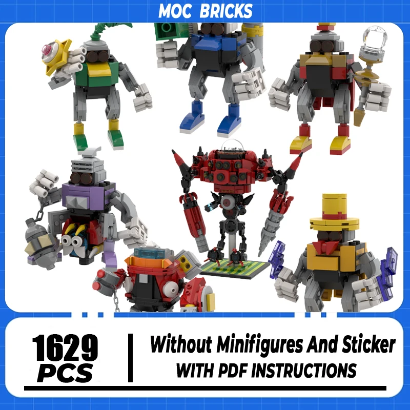 

Popular Game Model Moc Building Bricks Shino bi Series Model Technology Modular Blocks Construstion DIY Assembly Toy Gifts