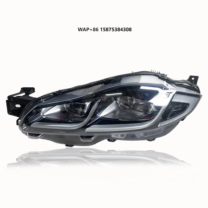 Car Front Headlamp for Jaguar XJ XJL 2016-2019 LED Adaptive Headlight Auto Lighting System Factory Direct Sales