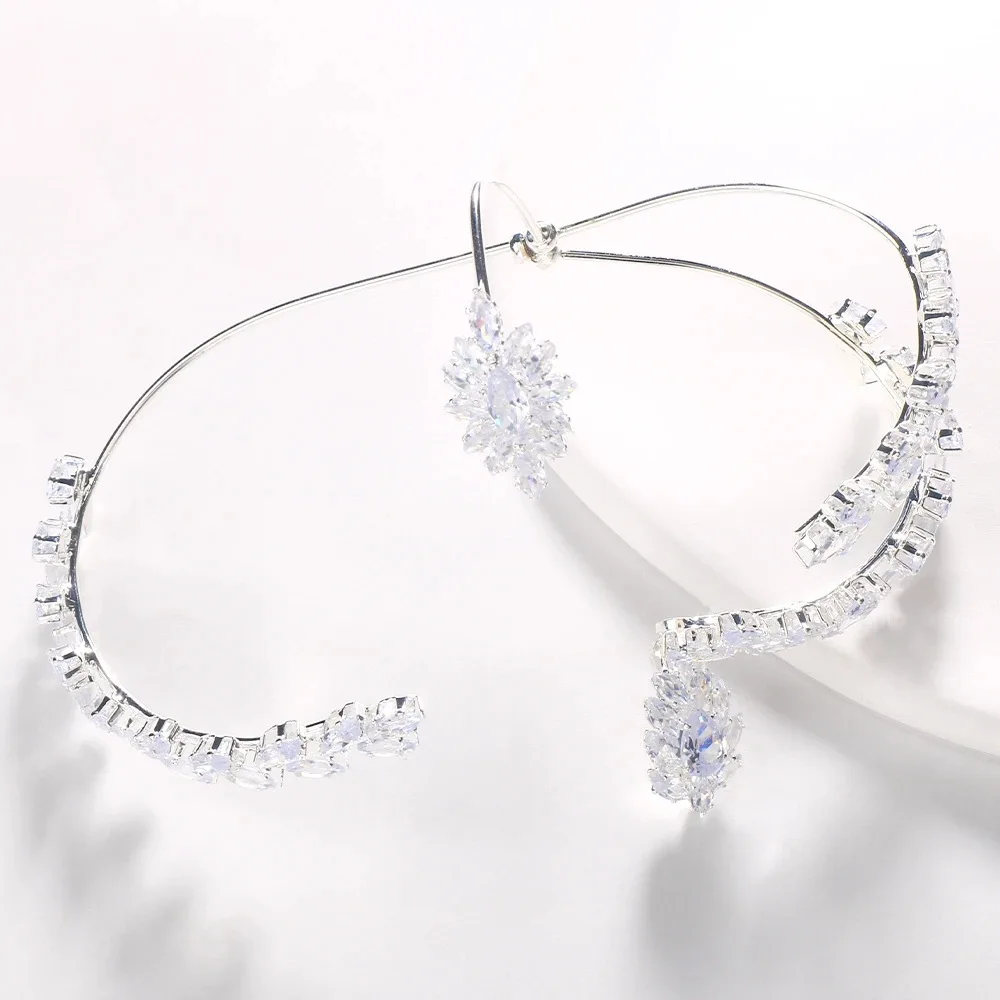 Cross-border zircon bracelet, new bridal wedding temperament full of diamonds jewelry personalized accessories women's bracelet