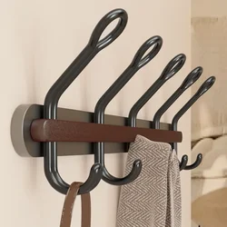 Design Door Hook Modern Wall Clothes Hanger Strong Adhesive Bathroom Hook Coat Rack Home Accessories Useful Storage Organization