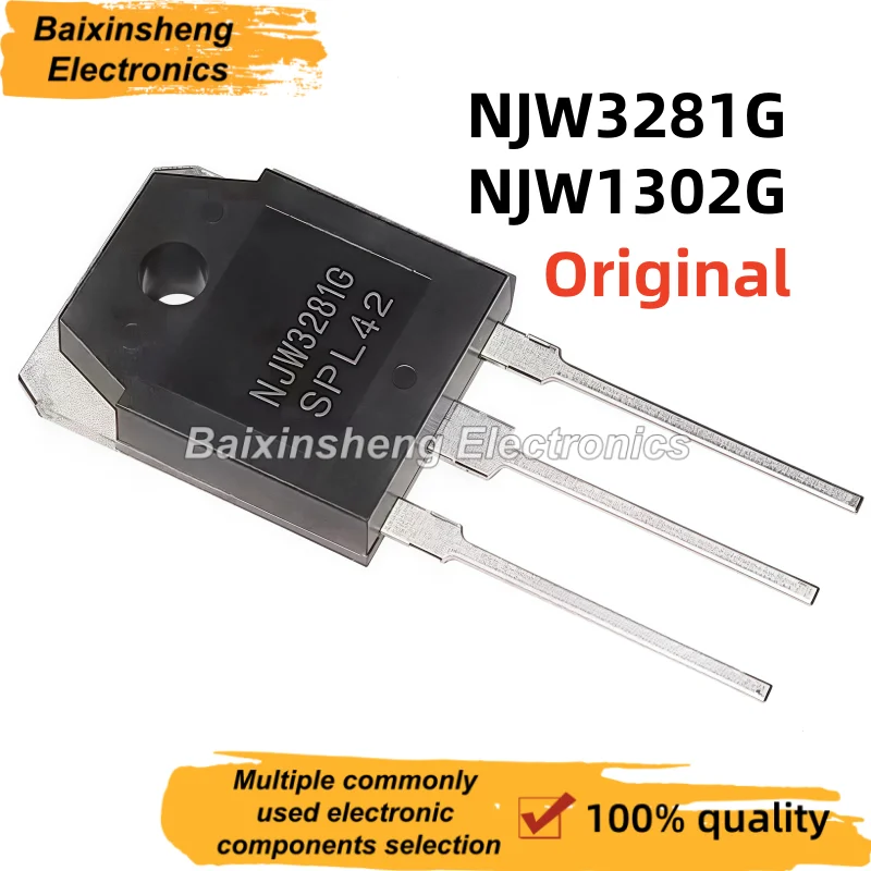 5-10PCS, New NJW3281G NJW1302G TO-3P NJW3281 NJW1302 Transistor Audio Pairing Transistor