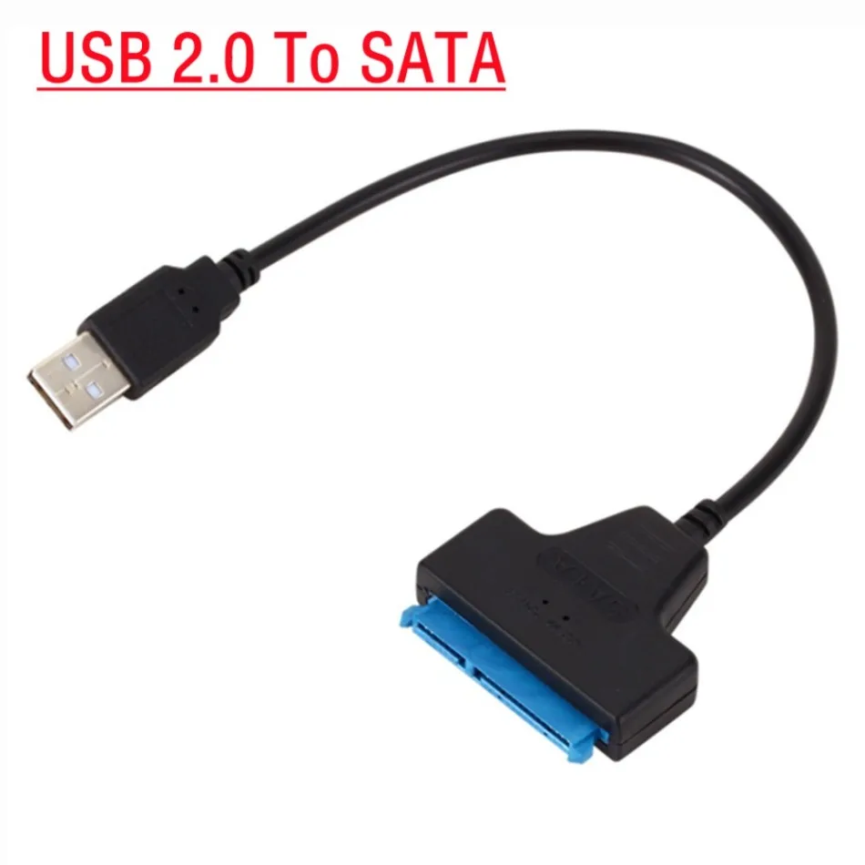 SATA-zu-USB 3.0/2.0-Kabel bis zu 6 Gbit/s für 2,5-Zoll-externe HDD SSD-Festplatte SATA 3 22-poliger Adapter USB 3.0 auf Sata III-Kabel