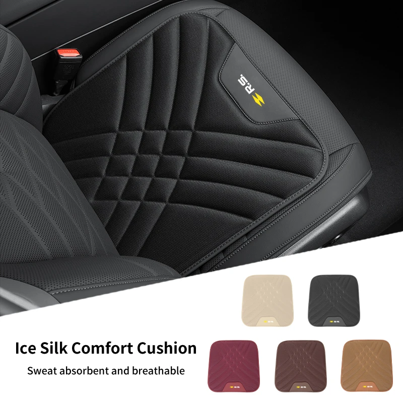 Car Leather Cushion Seat Protector Cover Anti-Slip Pad Accessories For Renault Koleos Kadjar Scenic Megane Sandero Grand Sill Gu