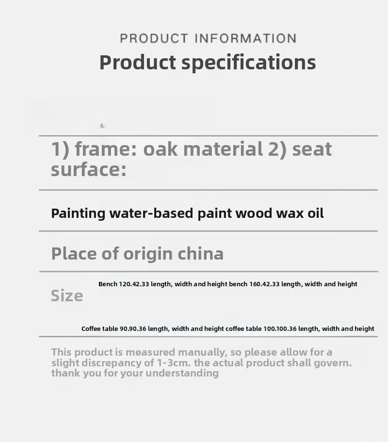 Medieval solid wood Bulgari coffee table light luxury marble round coffee table combination modern parquet tea table household