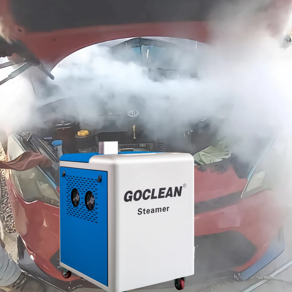 GOCLEAN Car Detailing Equipment Rechargeable Waterless Portable Mobile Car Wash Steam Cleaner