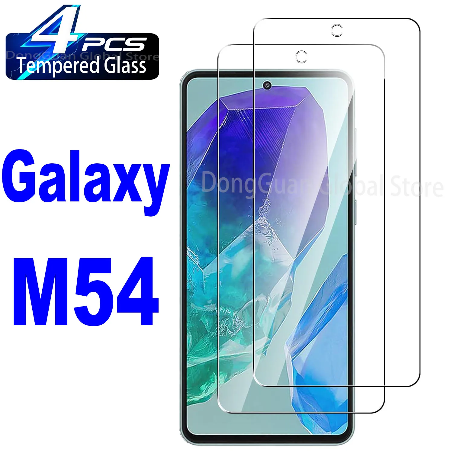 

For Samsung Galaxy M54 Tempered Glass Screen Protector Glass Film