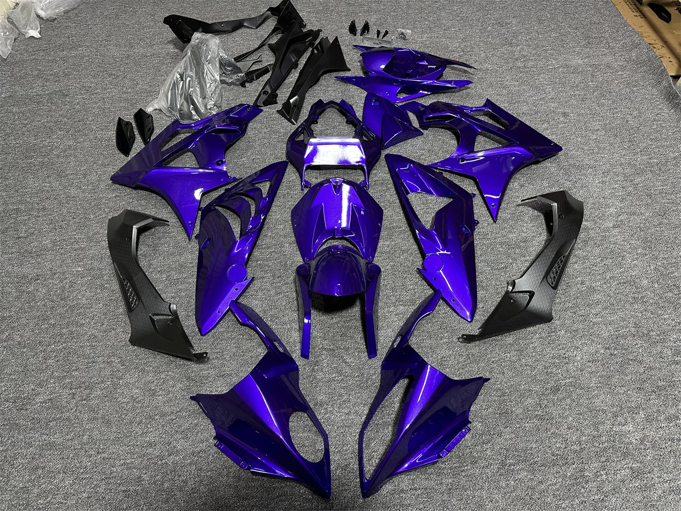 Motorcycle fairing fits the S1000RR 2009 2010 2011 2012 2013 2014 S1000 09 10 11 12 13 14 Fairing Purple motorcycle housing