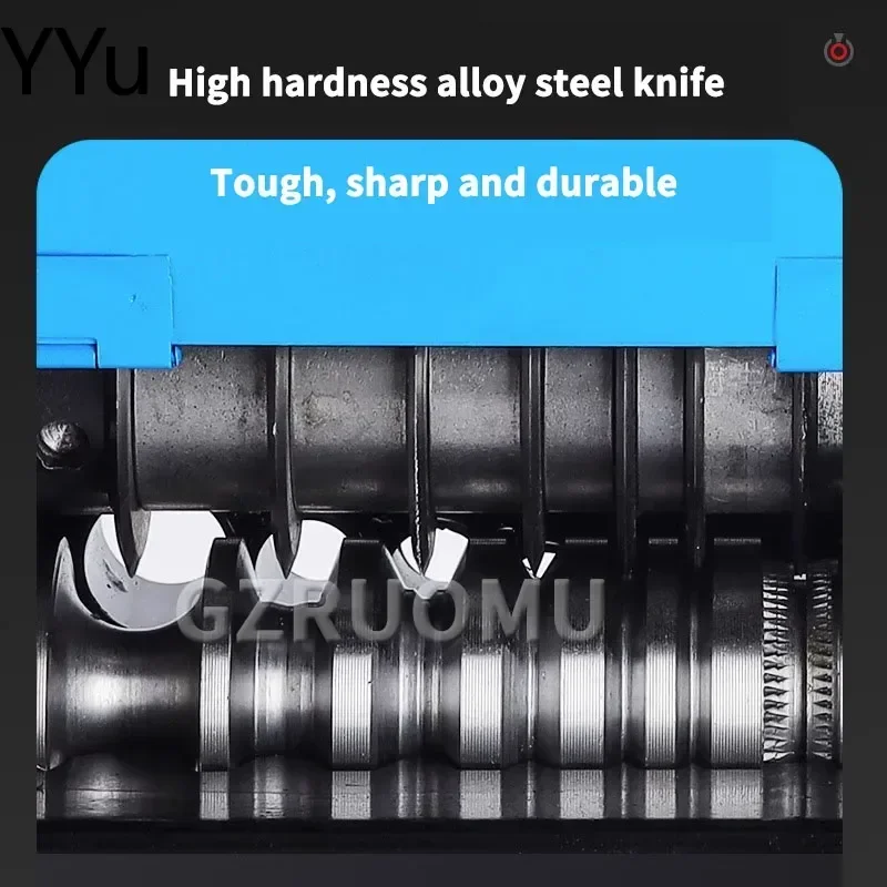 1-20MM Electric Wire Stripping Machine 60W Cable Stripper Household Scrap Copper Wire High Speed Peeler Metal Recovery Tool 220V