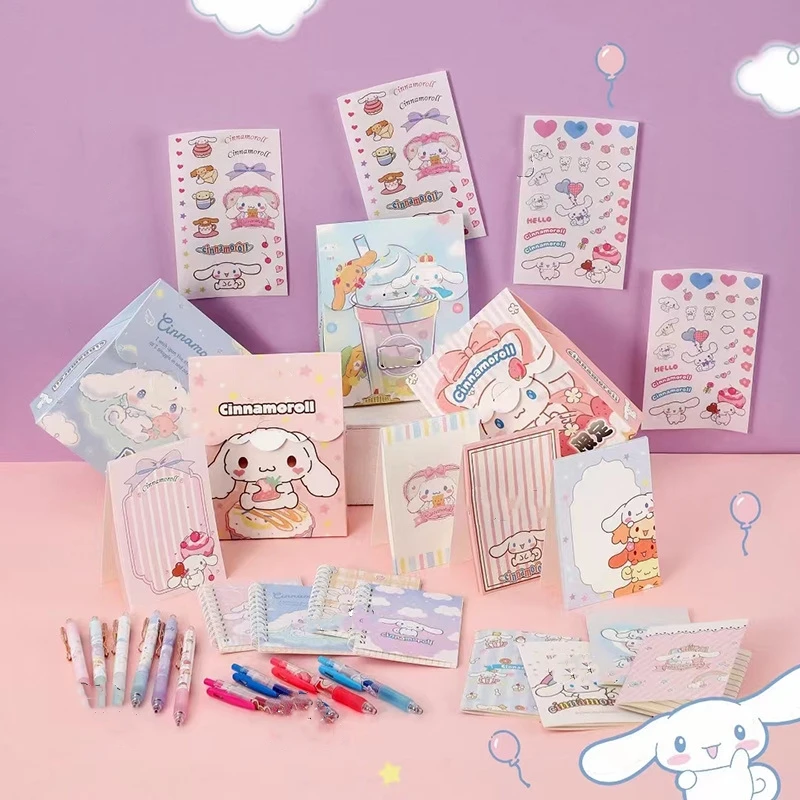 Kulome Big Gift Box Creative Cartoon Sanrio Student Surprise Blessing Bag Value Stationery Gift Pack DIY Toy Kawaii Gift