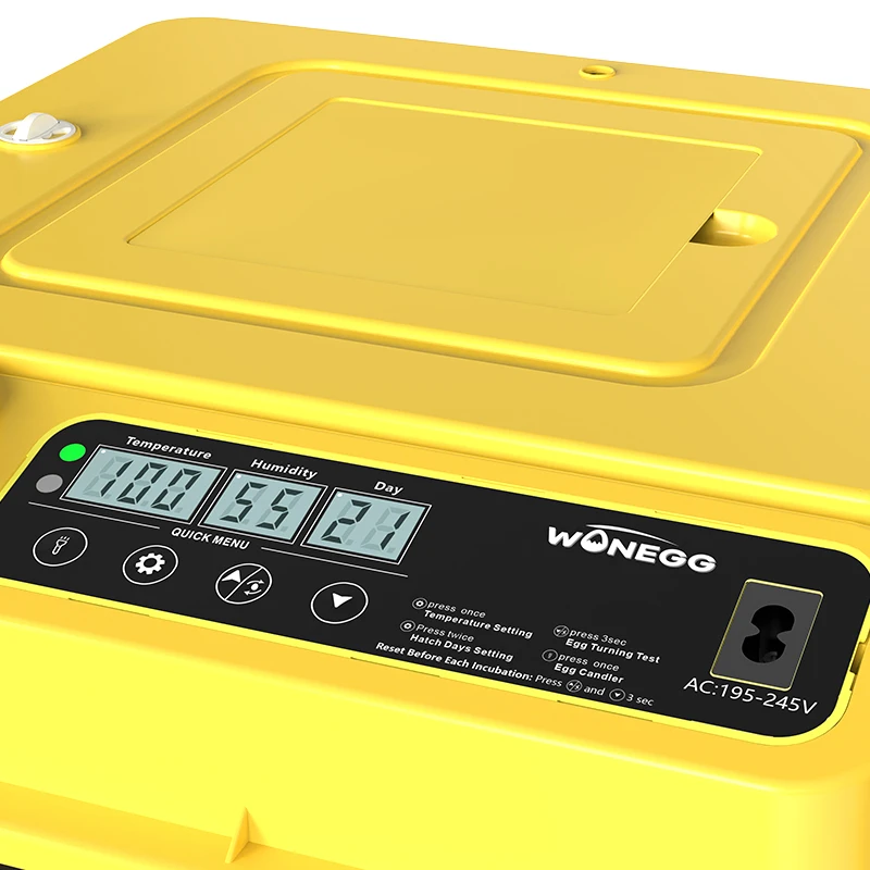 WONEGG Single Layer 48PCS Breeding Incubators Quail Chicken Egg Incubator