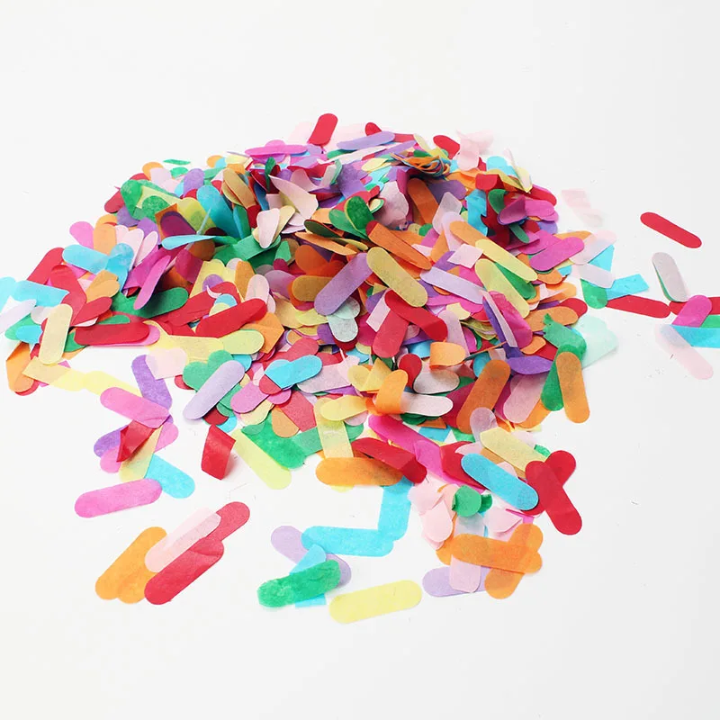 10g/BagLong Strips Of Confetti Throw Paper Scraps To Decorate The Birthday Party Pop Ball Balloons Filled With SequinsDecoration