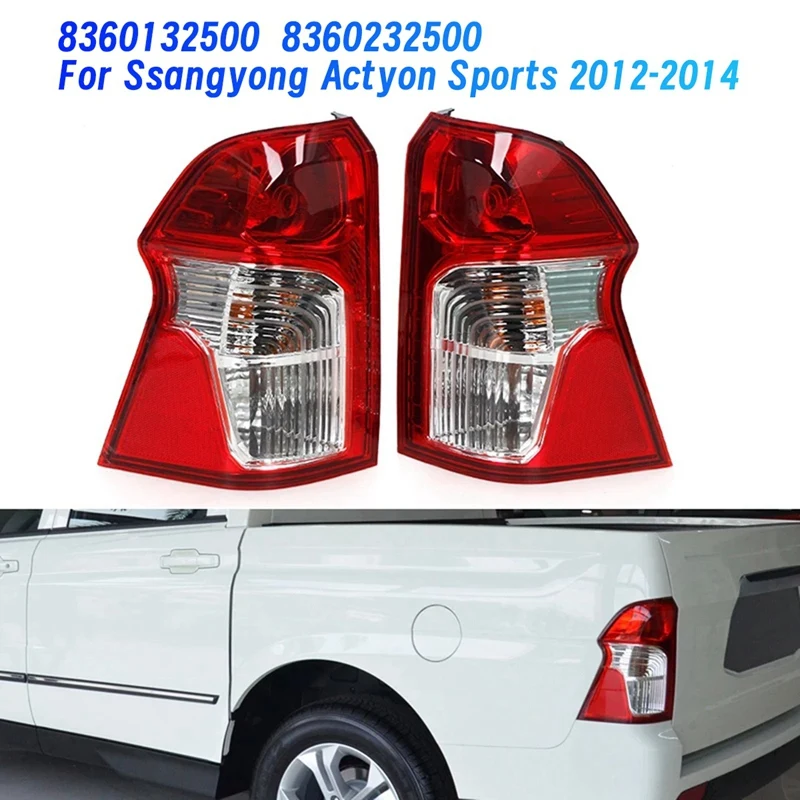 Rear Tail Light Assembly For Ssangyong Actyon Sports 2012-2014 Brake Stop Parking Lamp