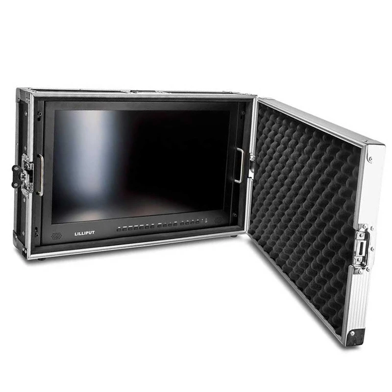 NEW For Lilliput Outdoor 28 Inch 4K Ultra-HD LCD Broadcast SDI Monitor with Built-in Speaker New for HDMI Carrying Case & Sun Sh