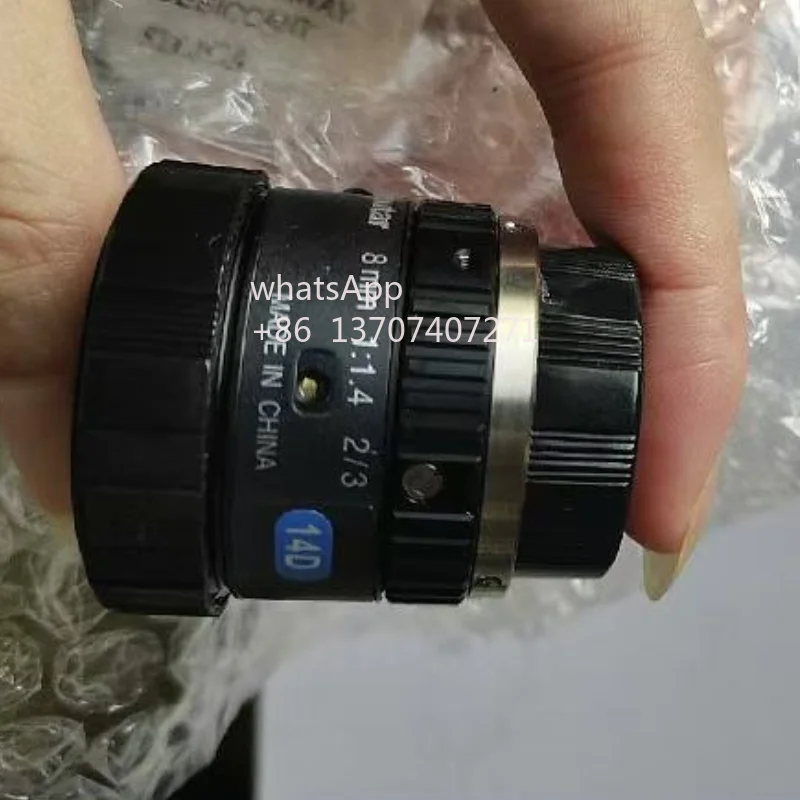 New 8mm megapixel M0814-MP2 industrial lens with fixed focus C-port 2/3 fast delivery of spot goods