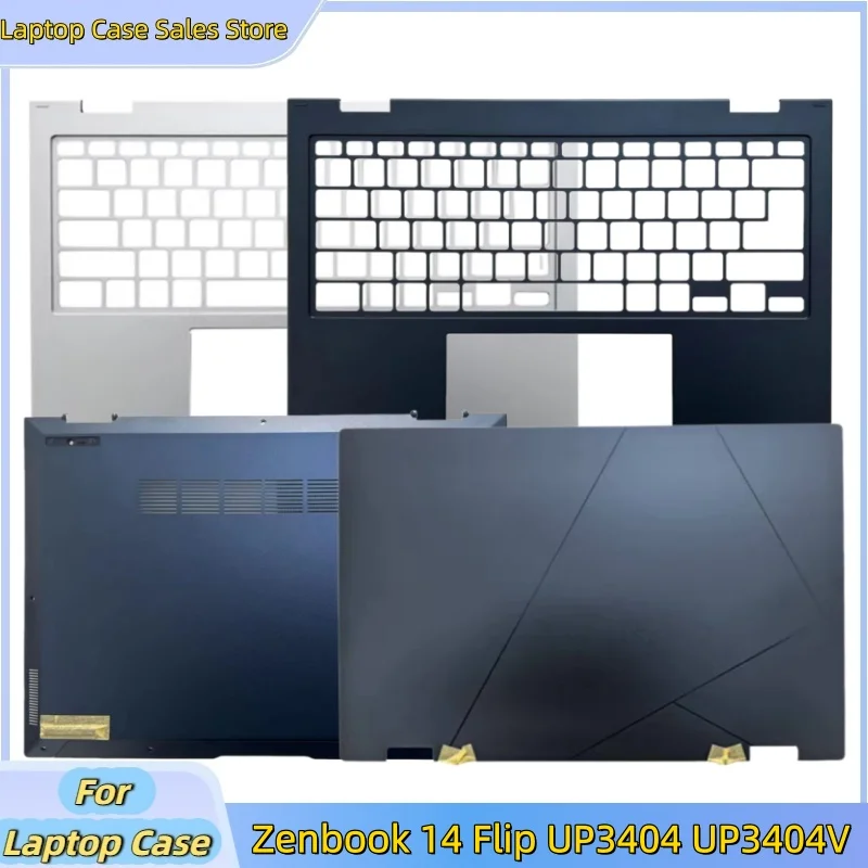 New laptop Case For Zenbook 14 Flip UP3404 UP3404V Lcd Back Cover Top Case/Upper Case Palmrest Cover/Bottom Base Cover
