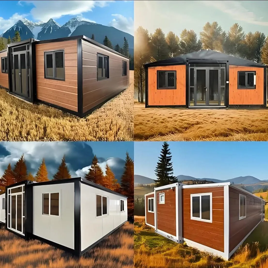 Movable Container Movable Board House Integrated House Residential Modular Prefabricated House Simple Export