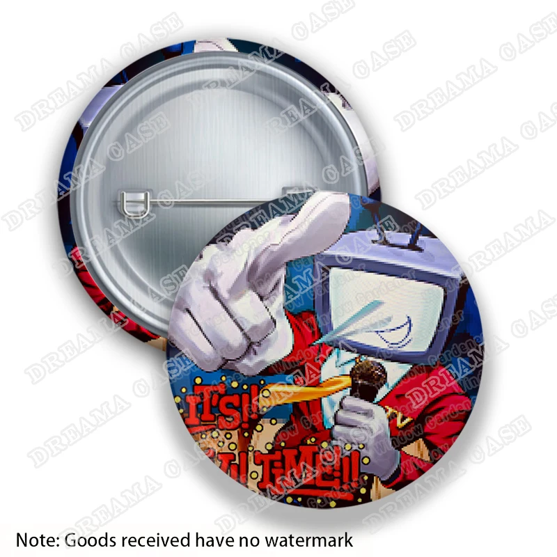 لعبة شعبية شارات Deltarune للإكسسوارات Spamton Tenna Ralsei Kris Susie Undertale زر بروش دبابيس المشجعين الأصدقاء الهدايا