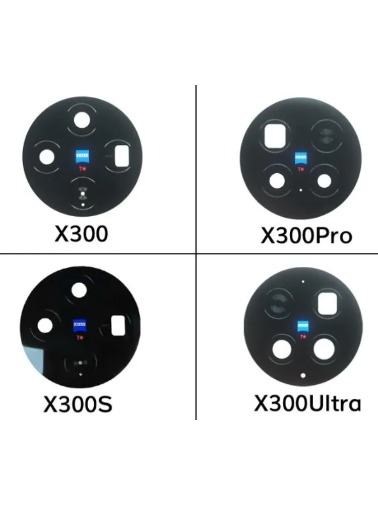 Oryginalne szkło tylnej kamery do Vivo X200 Ultra X200 X300 Pro Mini X200S, części zamienne do wymiany szkła obiektywu tylnej kamery. — zdjęcie produktu 5