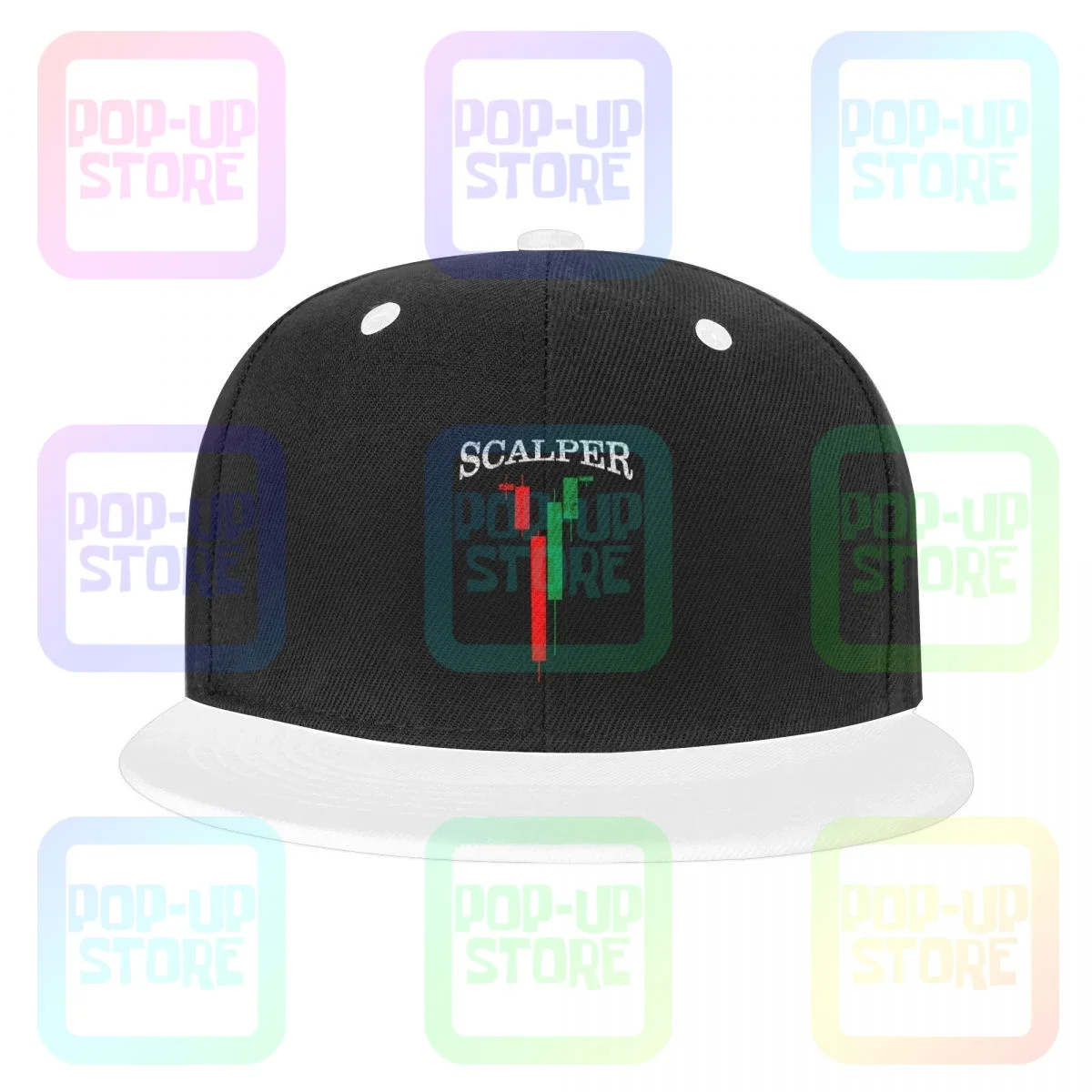 Scalper Bearish Bullish Trader Investor Snapback Cap Colorful Baseball Caps Funny Hipster Best Quality