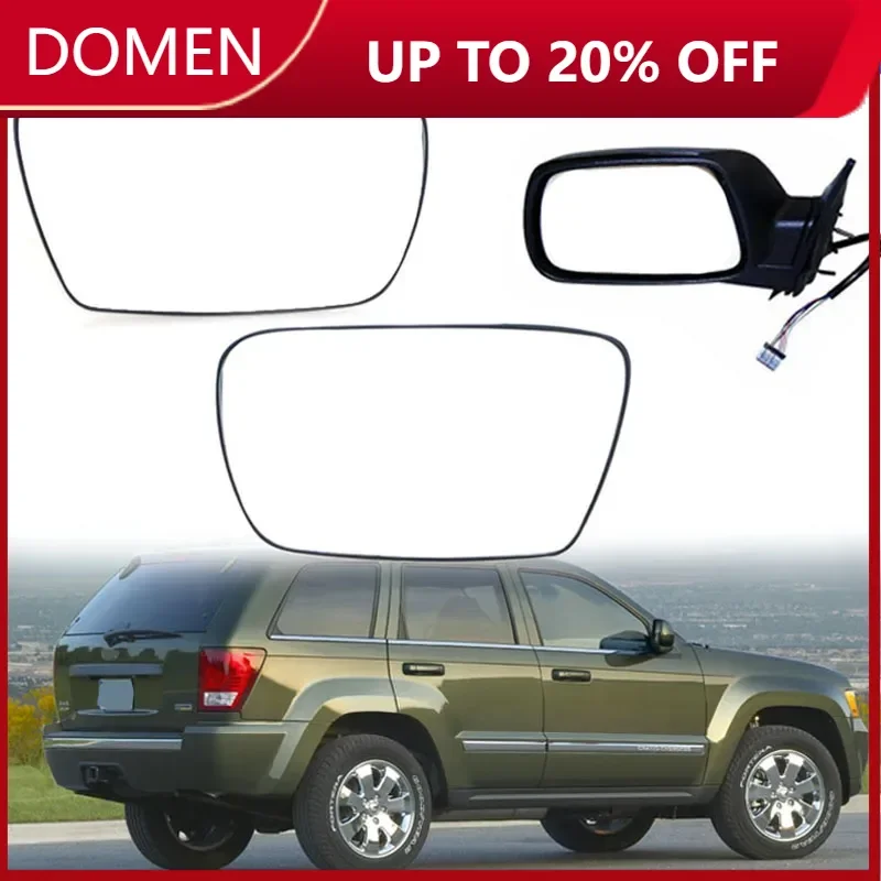 

Car Heated Rearview Mirror Glass Accessories For Jeep Grand Cherokee WH 2005 2006 2007 2008 2009 2010