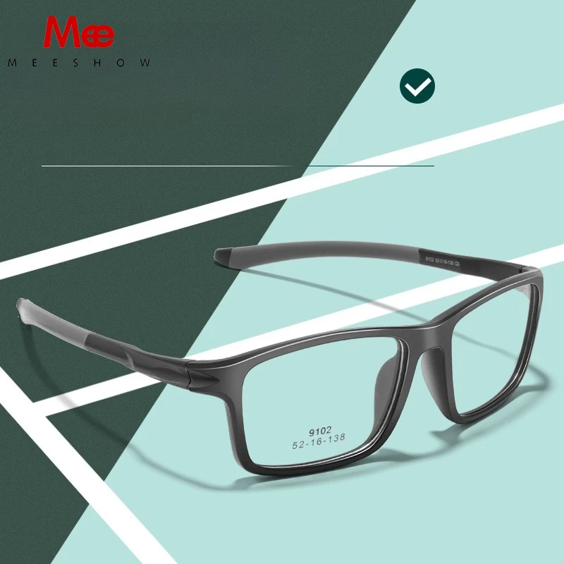 

Cycling Sports Glasses Frame With Prescription Lenses Men TR90 Eyeglasses Vision Correct Myopia Anti-Reflection Optical