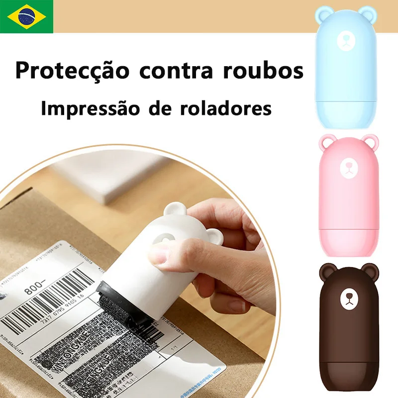 Carimbo De Rolo De Proteção Contra Roubo Rivacy Selo De Privacidade Do Rolo De Selo De Privacidade Do Rolo Roubo Proteja Seu Carimbo De Segurança De Identificação tools suprimentos