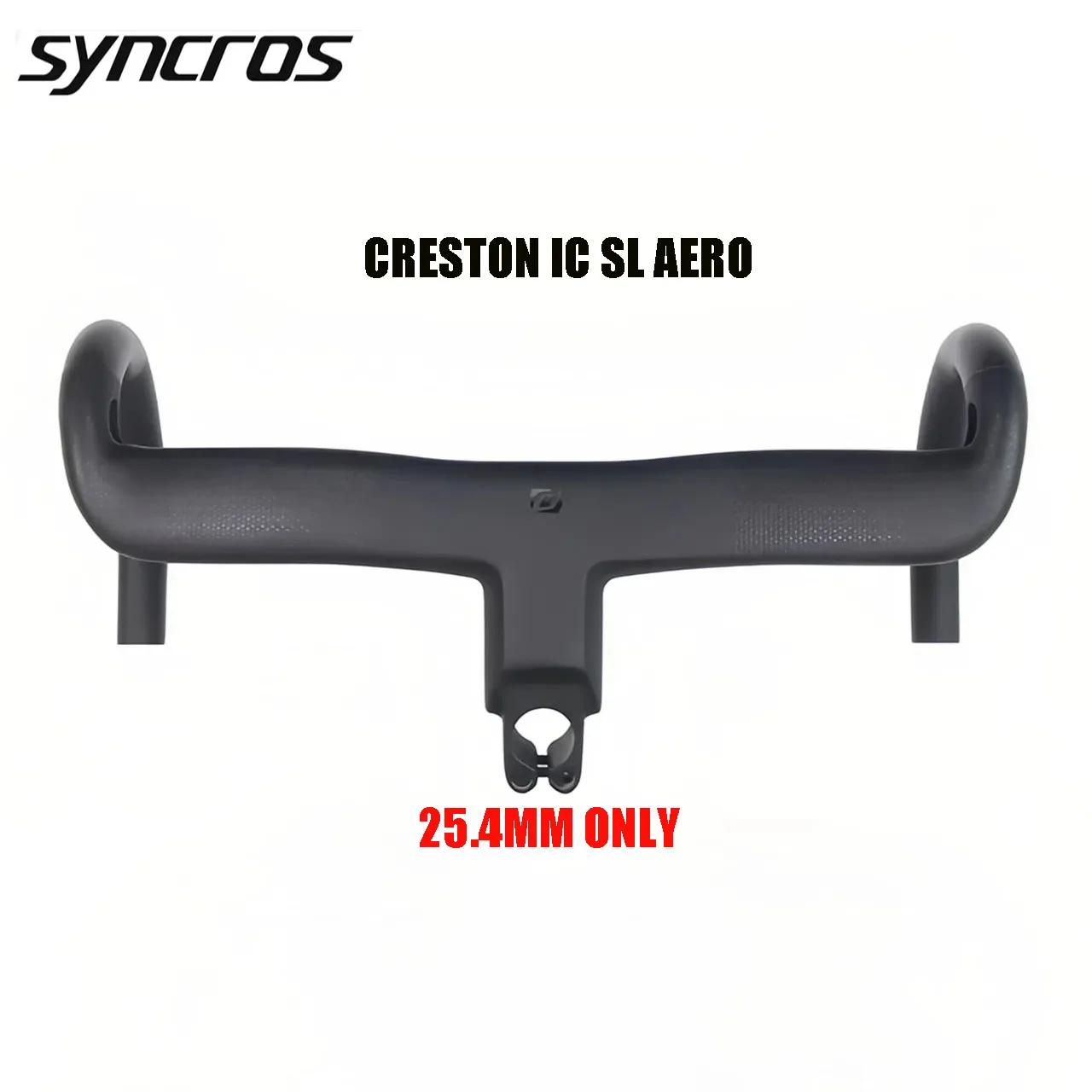 

Syncros AERO Carbon Creston IC SL Handlebar 25.4mm Integrated Cockpit Road Bike Handlebar Carbon Fiber Fully Integrated Cables f