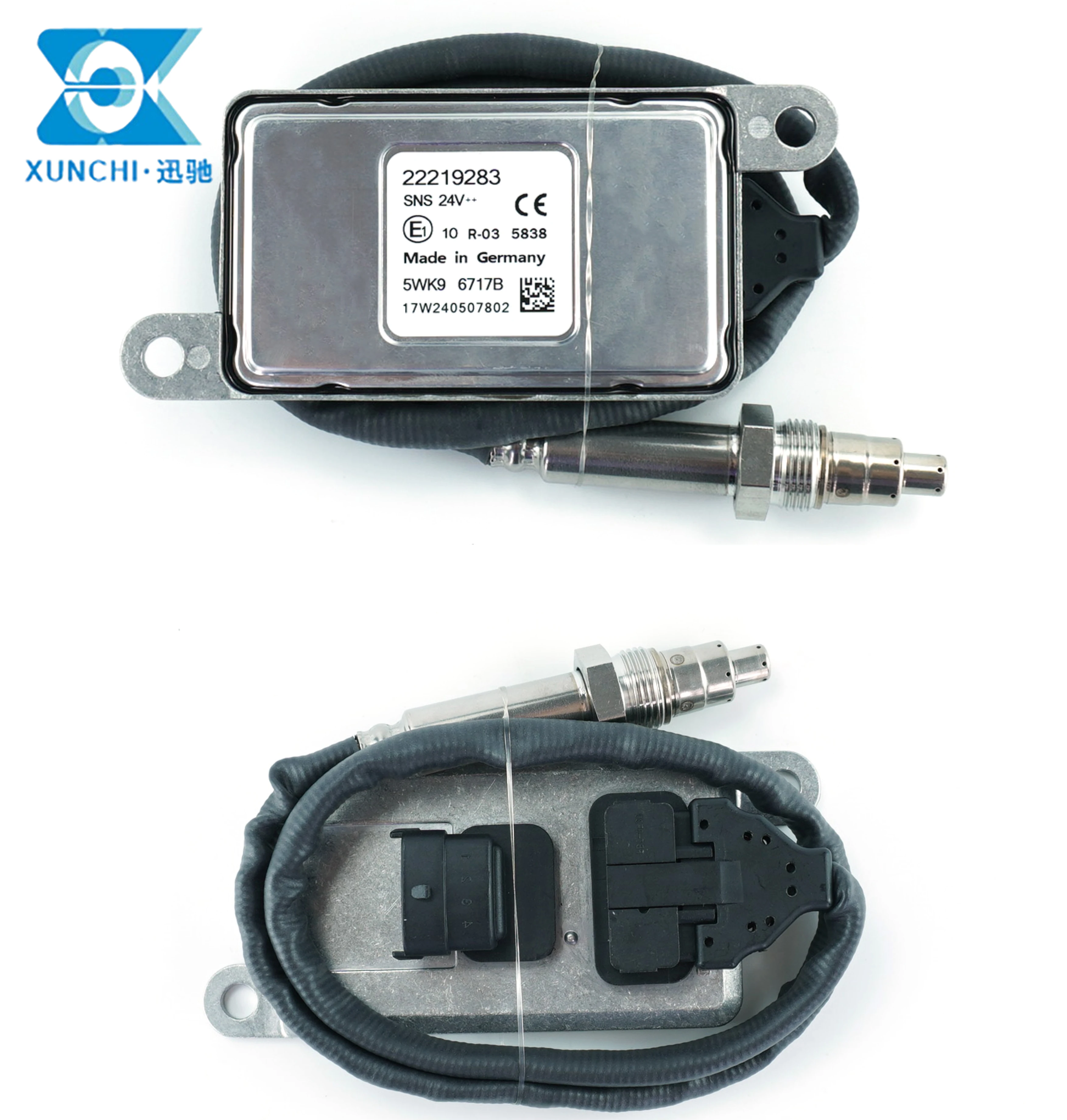 5WK96717B 22219283 Nitrogen Oxide Sensor NOX Sensor  5WK9 6717B for  & for Renault 24V