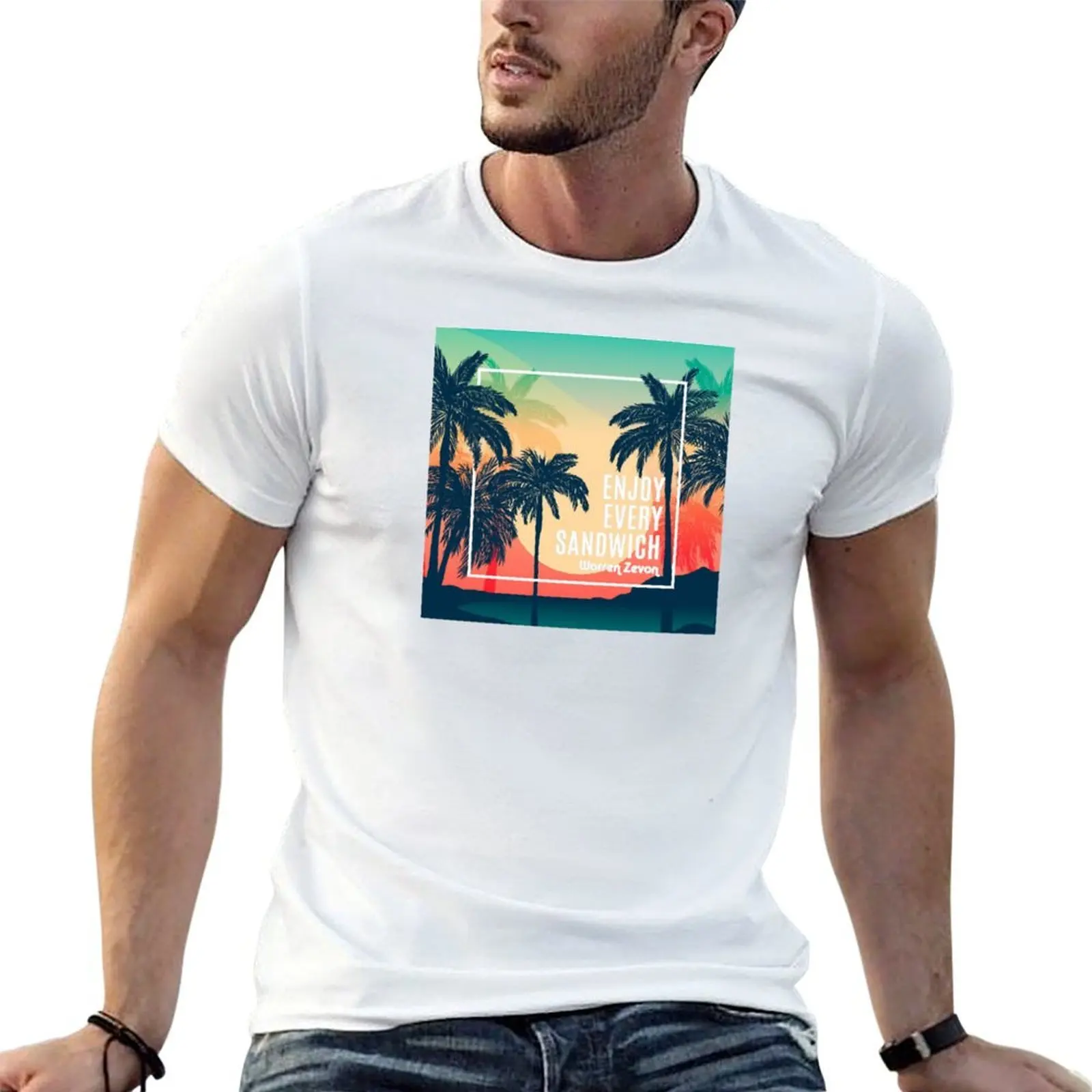 

Cool Werewolves of London Warren Zevon Tshirt T-Shirt essential t shirt funny t shirts cotton T-Shirt