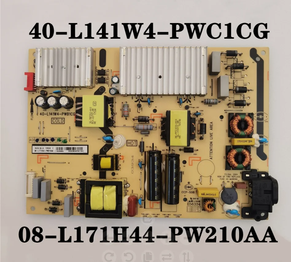 TCL L55E5800A-UD 100% Test Working Power Board 40-L141W4-PWC1CG