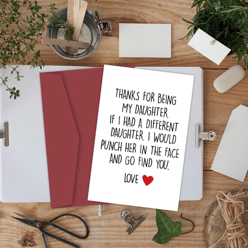 1 комплект, забавная открытка на день рождения с конвертом, поздравительная открытка, подарок на день рождения для вечеринок по