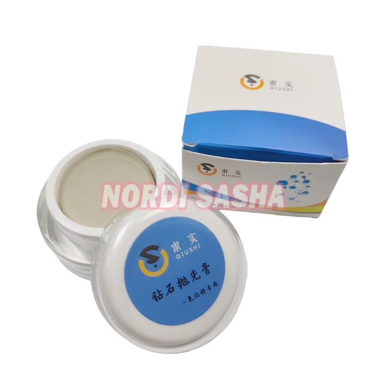 

15 г алмазная полировальная паста для зубных протезов для сверхротовых зубных протезов, супер полировка и отделка, стоматологическая алмазная абразивная паста