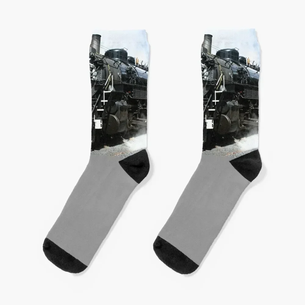 Vintage Steam Train Socks hockey New year's Lots Designer Man Socks Women's