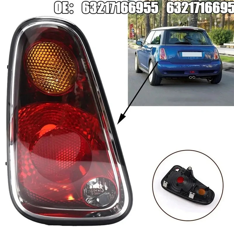 

Tail Light Rear Signal Lamp Assembly Without Bulb For BMW MINI Cooper R50 R52 R53 04-08
