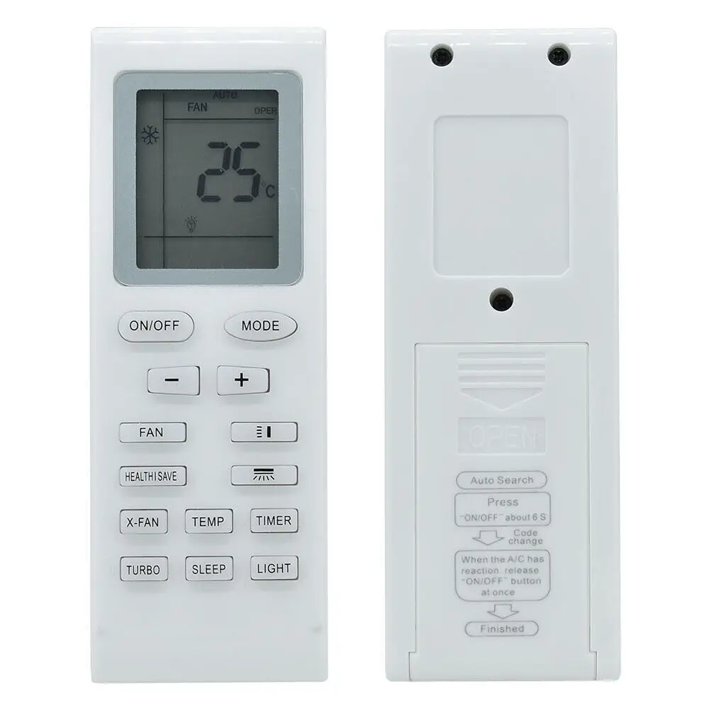 

New Universal AC Remote Control GL-2402 For Gree Air Conditioner YT1F YAP1F YB1F2 YB1FA YAA1FB YACIFB YS1F