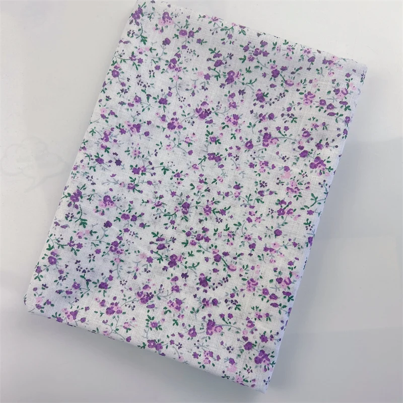 Purple Cotton Fabric Bundle 3