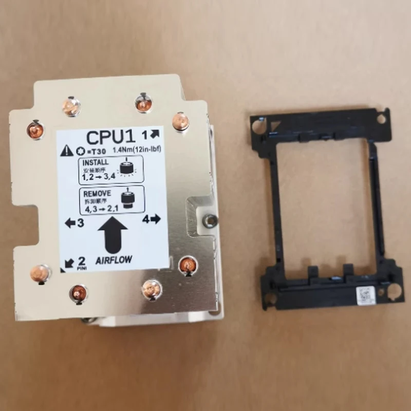 0R5NN8 New Original For Dell Precision Tower 7920 T7920 CPU Heatsink With Card R5NN8 CN-0R5NN8 High Quality
