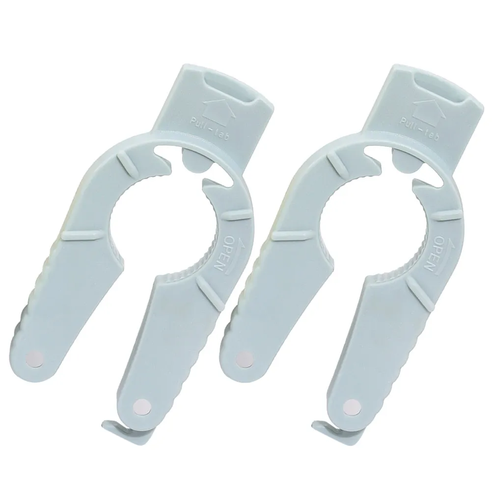 

2Pcs Compact Bottle Opener Ergonomic Jar Opener for Plastic Caps Anti-Slip Handle Outdoor Kitchen Gadgets Kitchen Gadgets