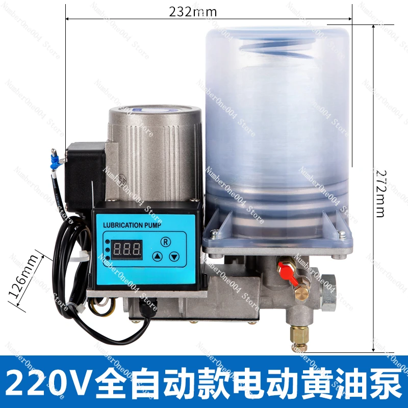 Applicable to  Oil Pump Grease Injector Electric Yellow Oil Punch Automatic Petrol  Oil Lubrication