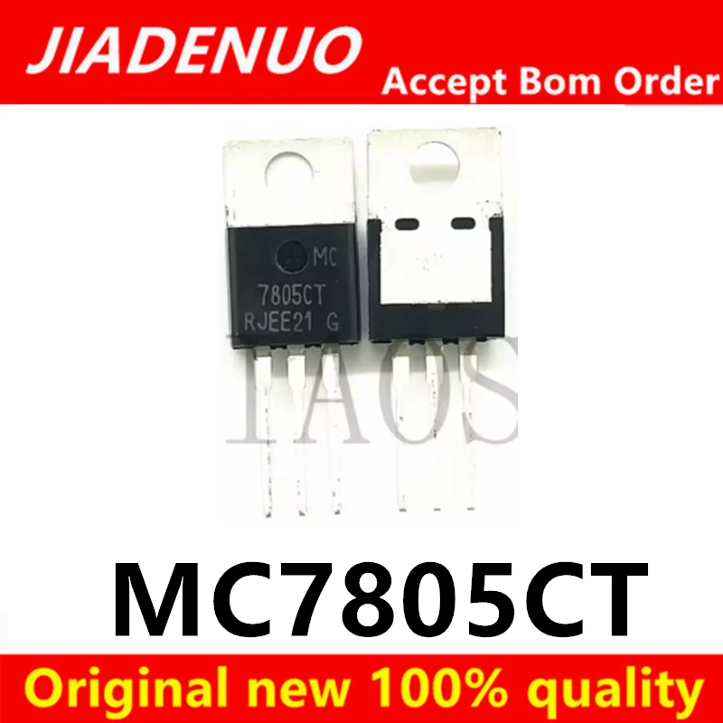 (10-20pcs)100% New original MC7805 MC7805CT to-220 7805CT Chipset