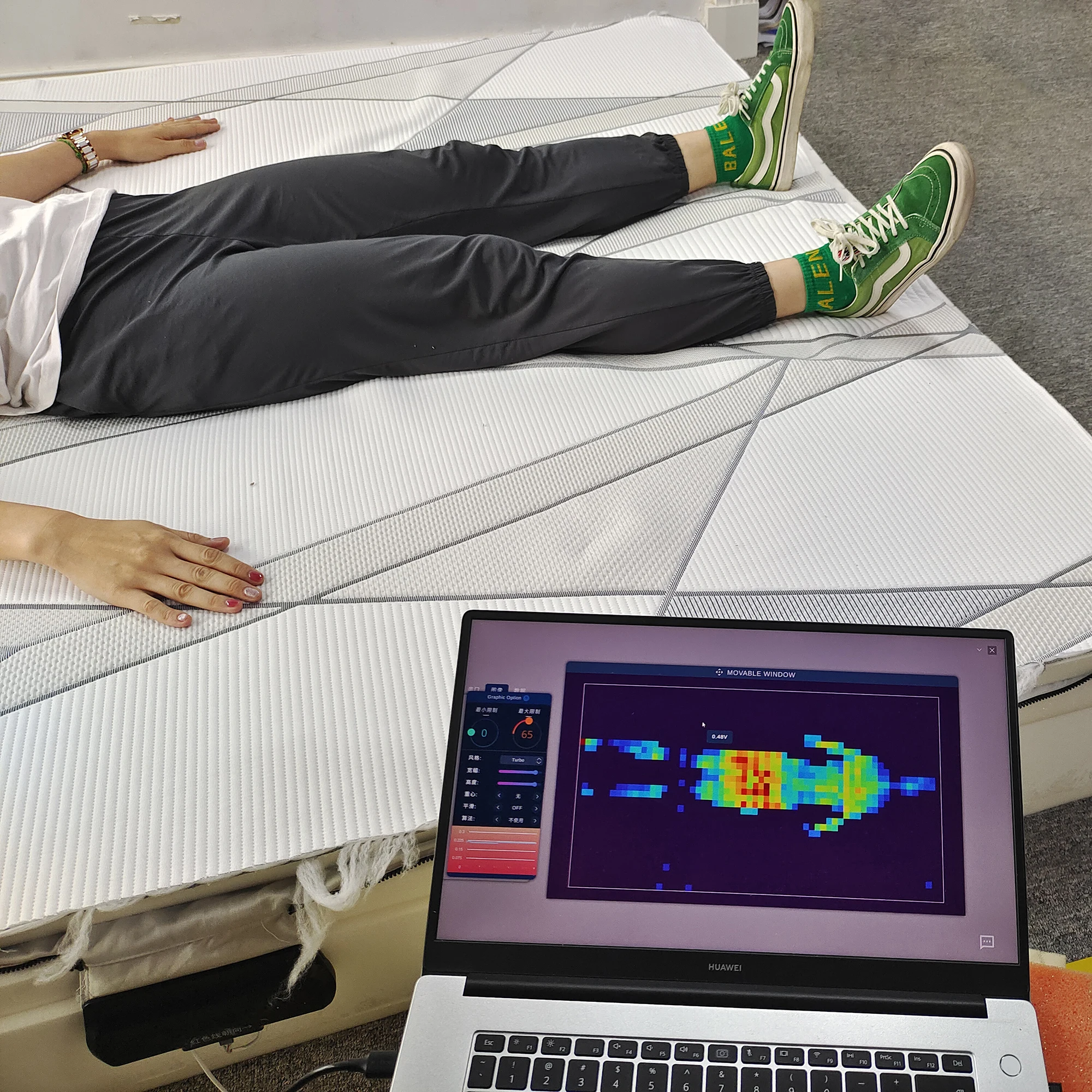 High Precision Matrix Sleep Monitoring Sensor Flexible Membrane Mattress Pressure Sensor
