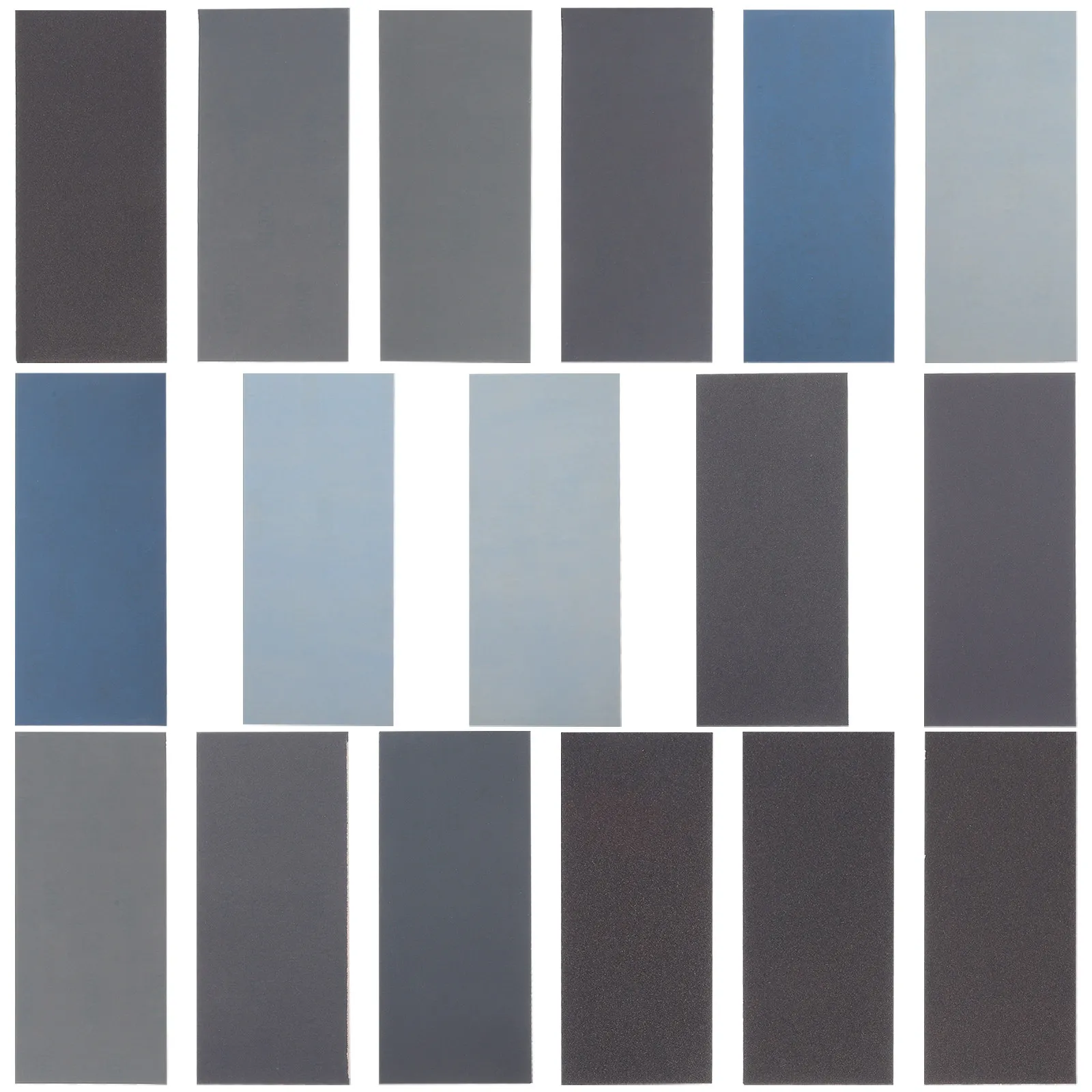 17Pcs Versatile Waterproof Sanding Sheets Wet Dry 120-10000 Grit for Car Bodywork Automotive Refinishing Furniture Metal Wood