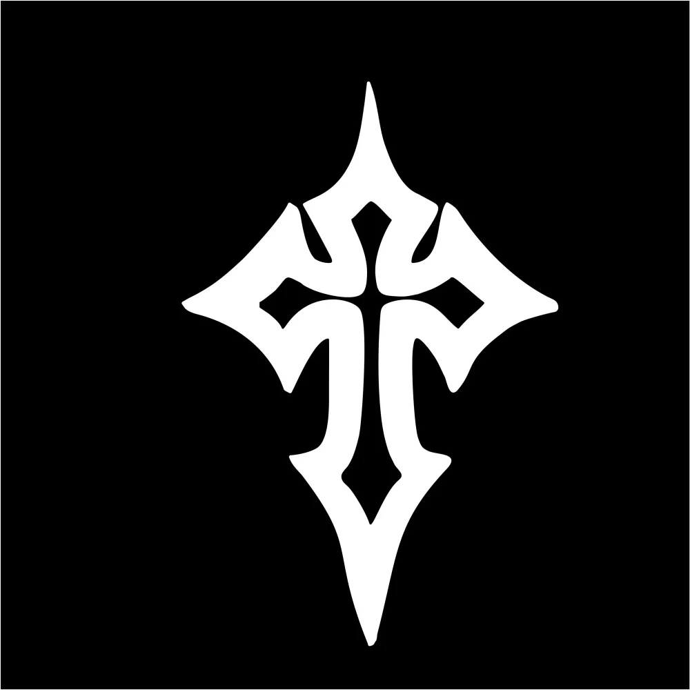 1PC Creative Cross Pattern Motorcycle Stickers Waterproof Vinyl Decals for Racing Helmet Motorbike Fuel Tank Fairing Scooter image 3