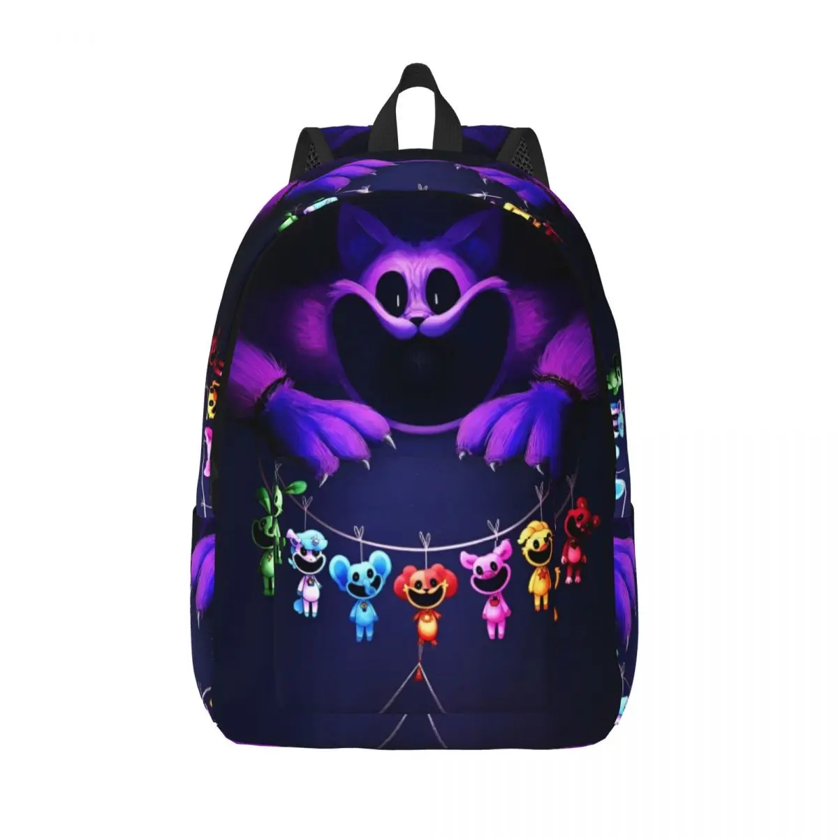 CatNap Smiling Critters Backpack for Boy Girl Kids Student School Bookbag Daypack Preschool Primary Bag Durable